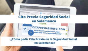 Cita Previa Seguridad Social en Salamanca, cómo se puede Pedir Cita presencial en las Oficinas más próximas de la Seguridad Social de Salamanca para prestaciones, pensiones y otras gestiones o trámites.